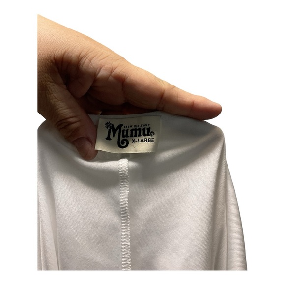 Women’s NWOT Show Me Your‎ Mumu white, min dress, size XL - Picture 3 of 3